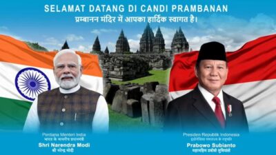 LIVE STREAMING: Presiden Prabowo dan PM Narendra Modi Kunjungi Candi Prambanan, Perkuat Ikatan Budaya Indonesia-India